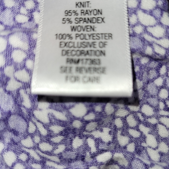 Lavender dress by Simply Vera size small - Picture 6 of 7